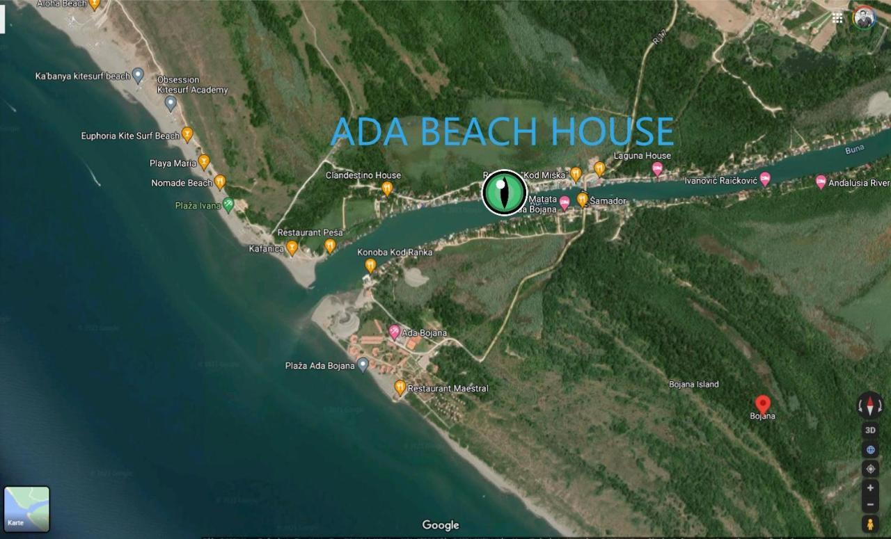 Cj Ada Bojana Beach House I Xxl Terracei Bbq I Betw Bridgebeach I Air Con Ulcinj Exterior foto